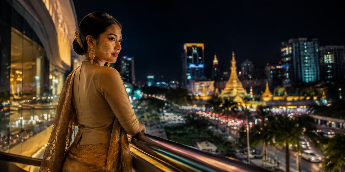 မြန်မာနိုင်ငံကာစီနိုမှာလောင်းကစားနေသော လူများ